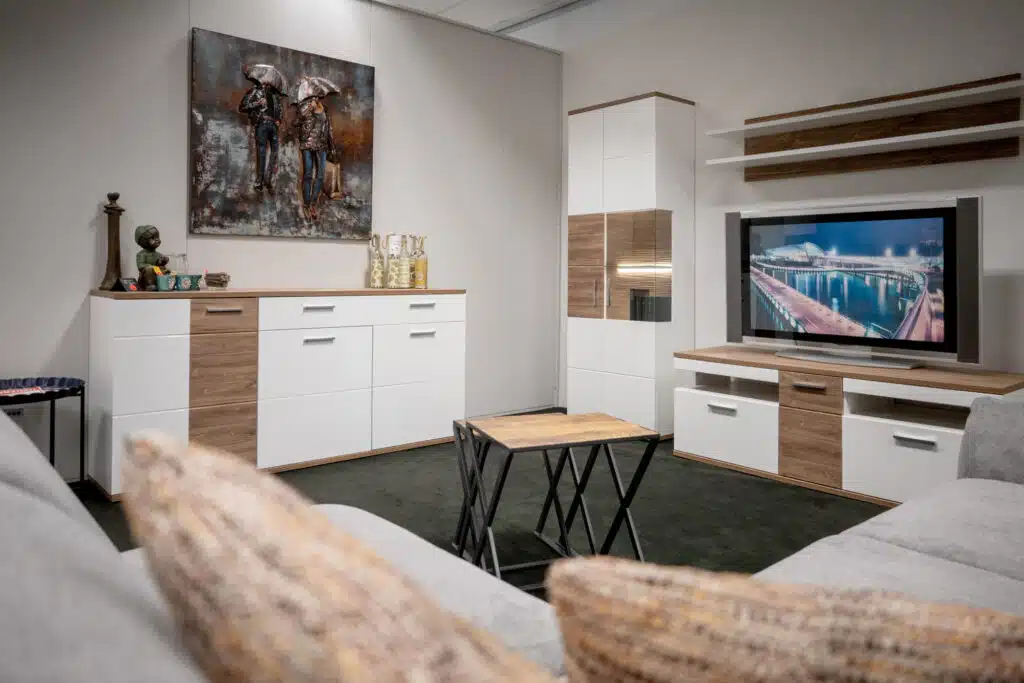 Wohn Trend huiskamer wit hout